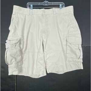 Polo Ralph Lauren men's cargo shorts, size 42, beige Cotton Hiking Summer